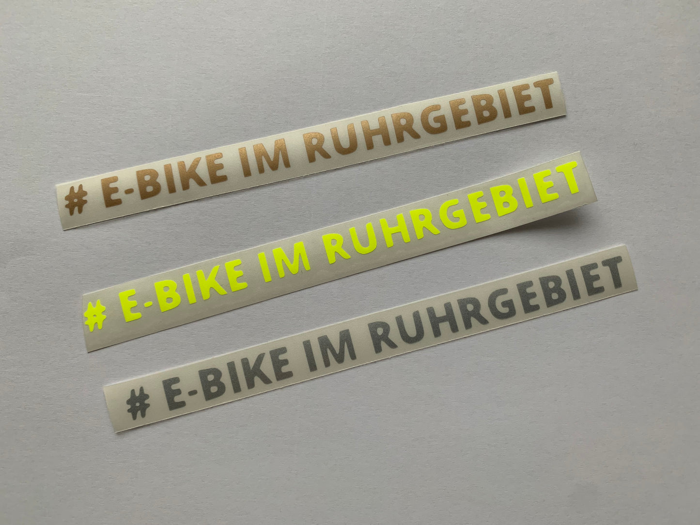#E-Bike im Ruhrgebiet - Sticker