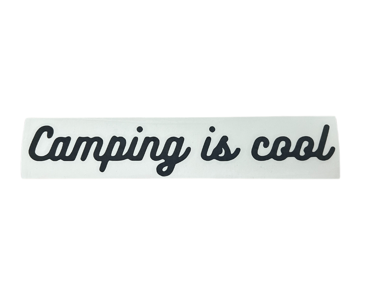 Camping is cool - Sticker