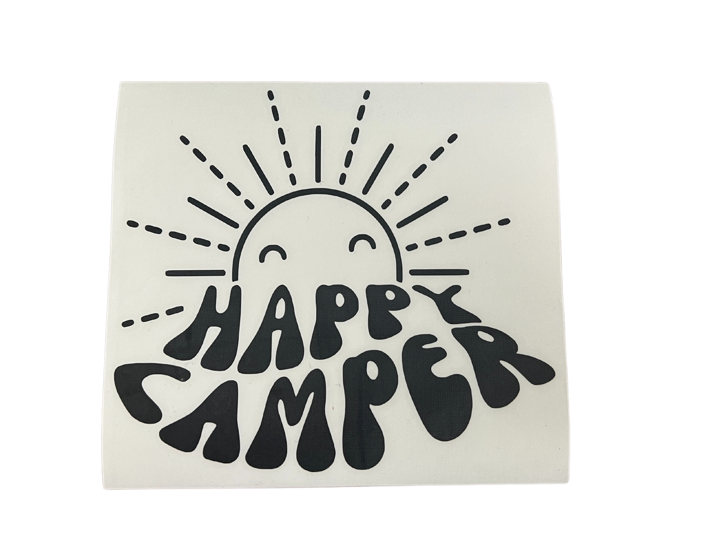 Happy Camper - Sticker