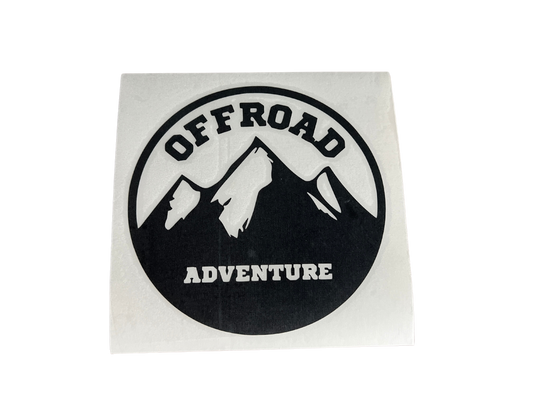 Offroad Adventure Rund - Sticker