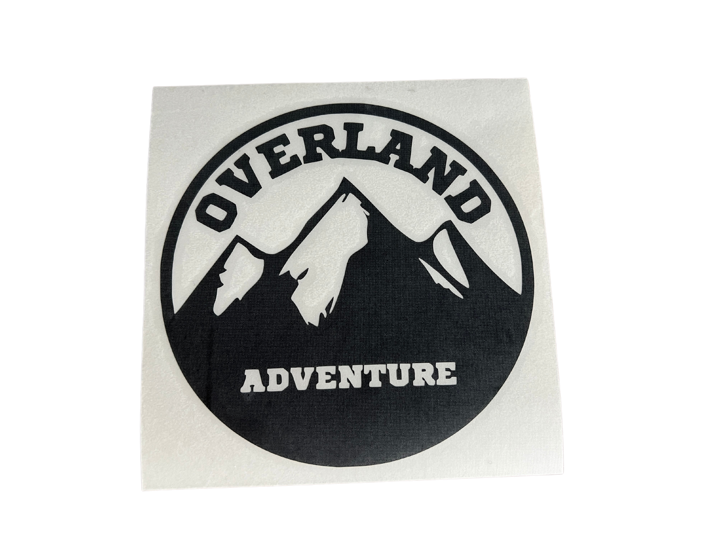 Overland Adventure Rund - Sticker