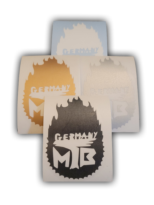 MTB Germany Flammen - Sticker