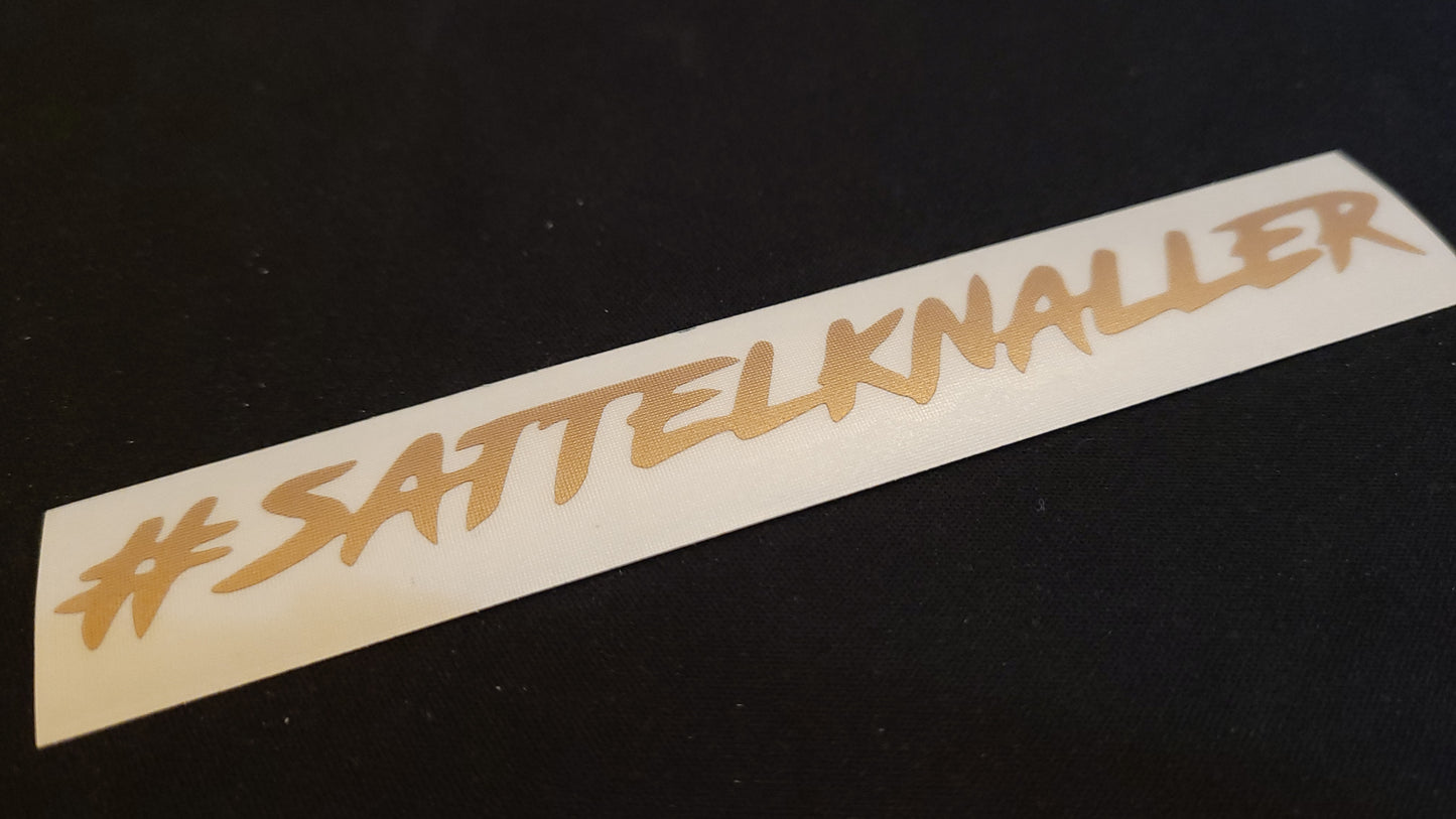 #Sattelknaller - Sticker