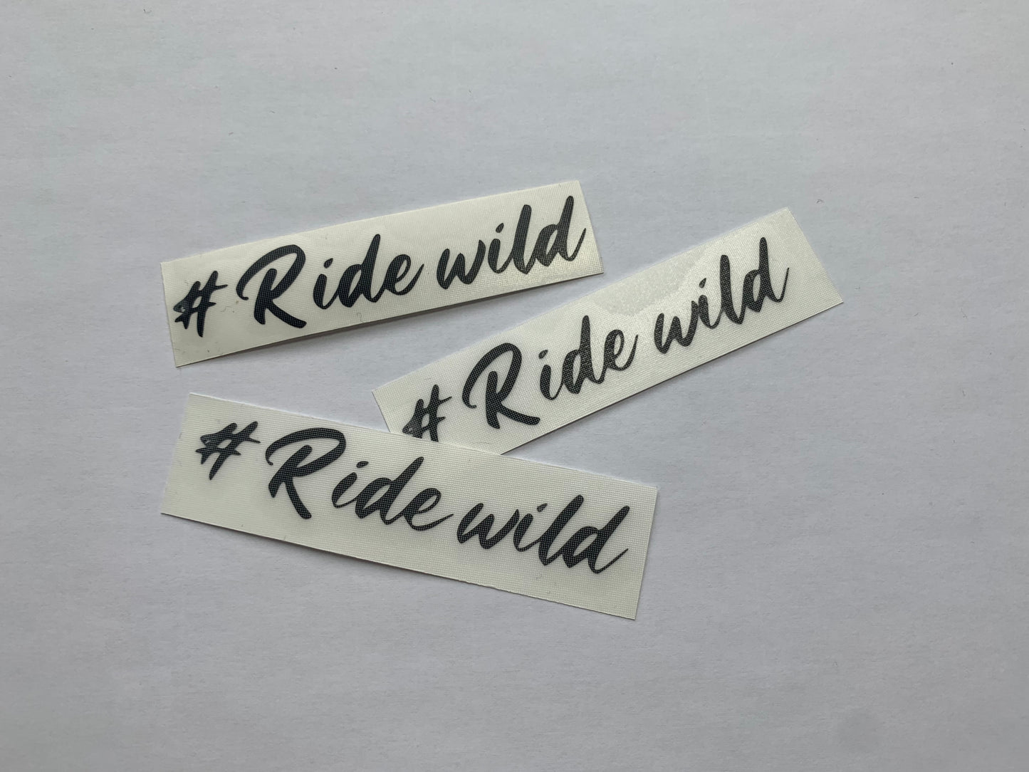 #Ride Wild - Sticker