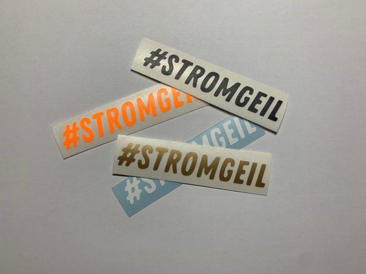 #Stromgeil - Sticker