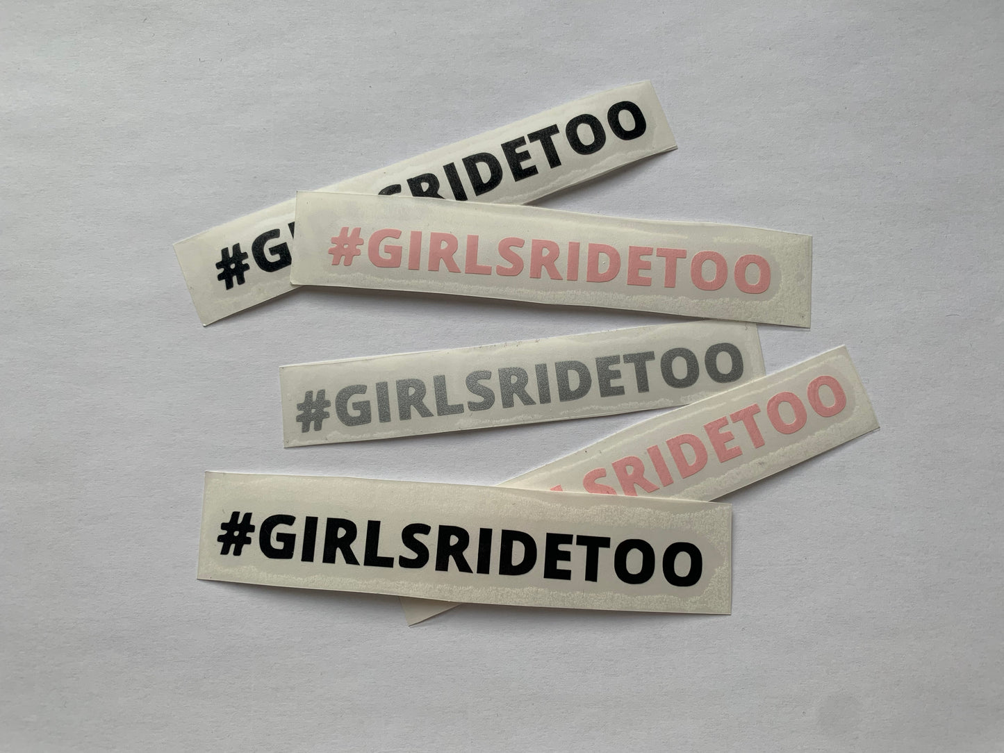 #Girlsridetoo - Sticker