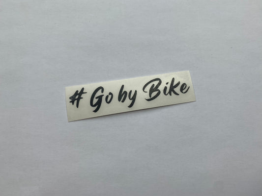 #Go by Bike - Sticker