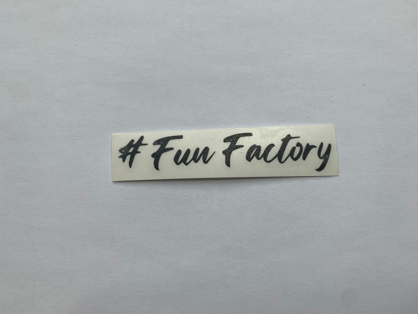 #Fun Factory - Sticker